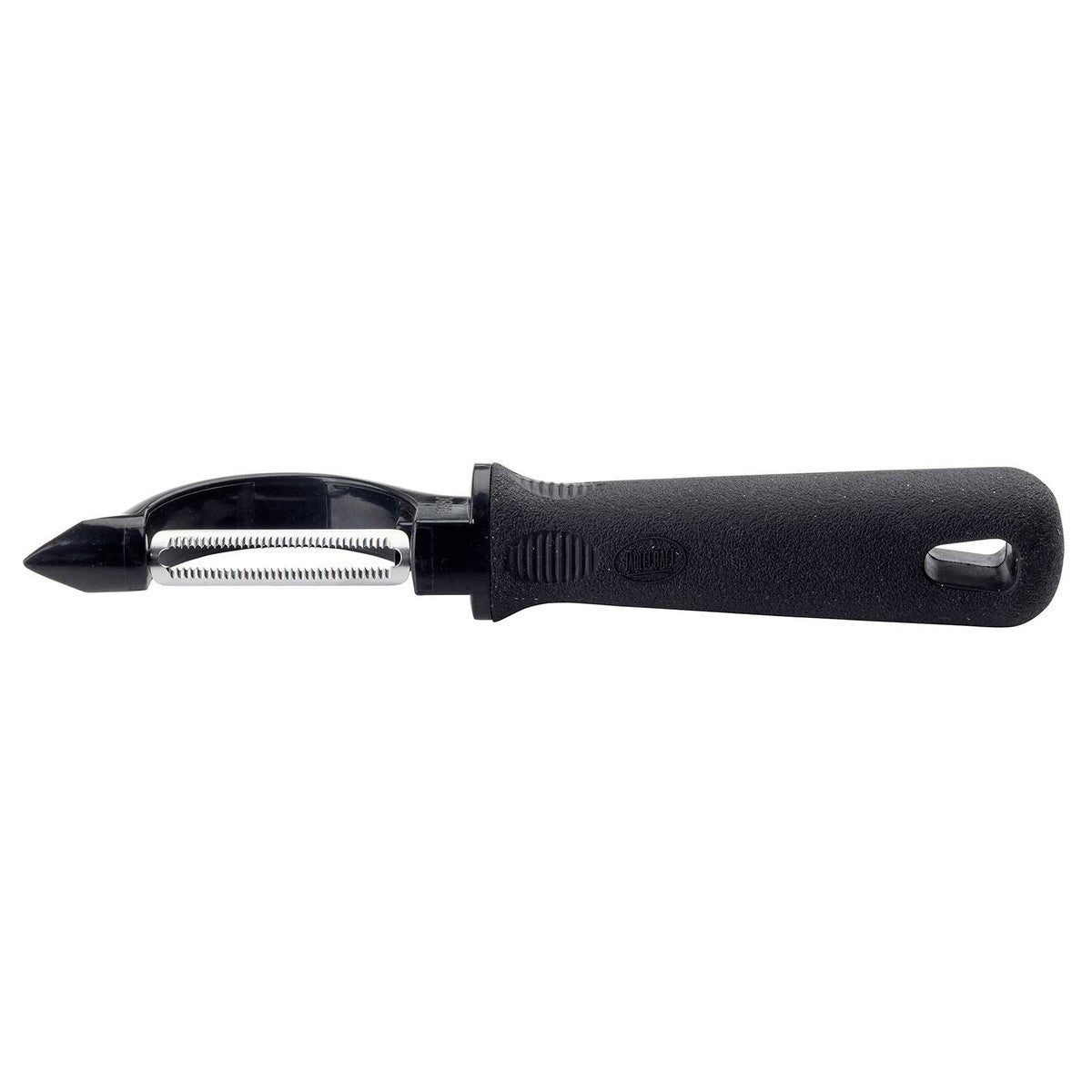 TABLECRAFT - Pelador Recto con Borde Serrado y Mango Ergonómico - 19 cm (7.5
