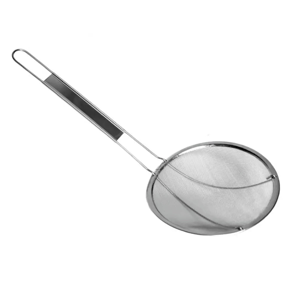 THUNDER GROUP - Espumadera de Malla Fina en Acero Inoxidable - 17.8 cm (7