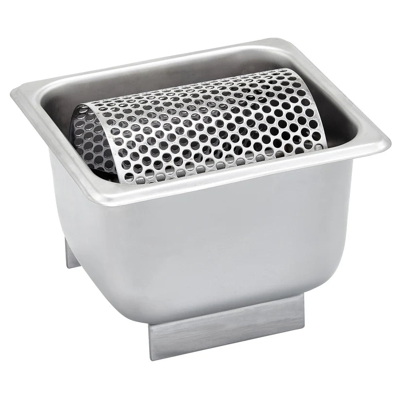 WINCO - Untador de Mantequilla con Rodillo en Acero Inoxidable - 17.8 x 16.2 cm (7