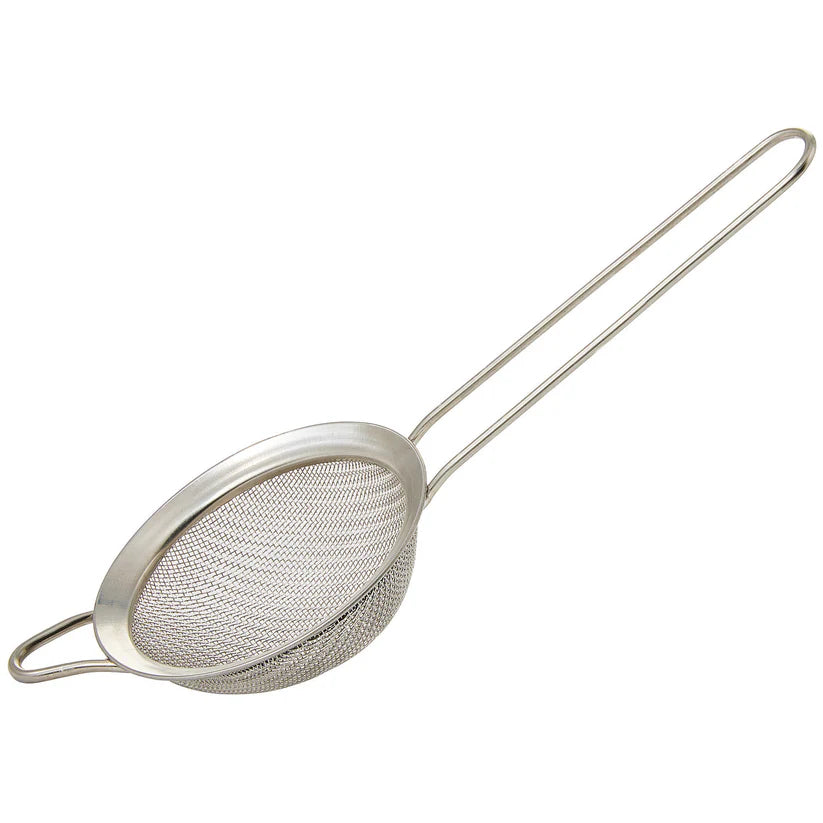 WINCO - Mini Colador de Malla Fina en Acero Inoxidable - 7.6 cm (3
