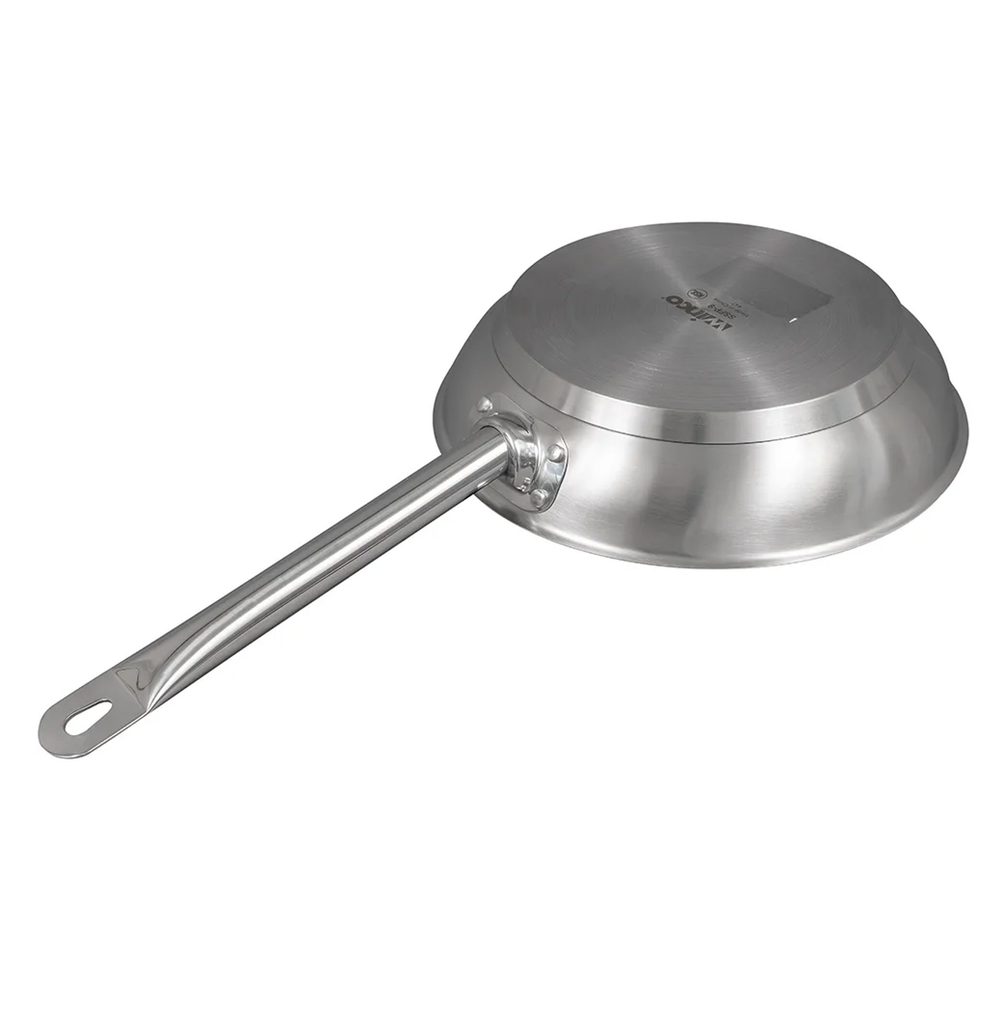 WINCO - Sartén de Acero Inoxidable - 24.13 cm (9 1/2