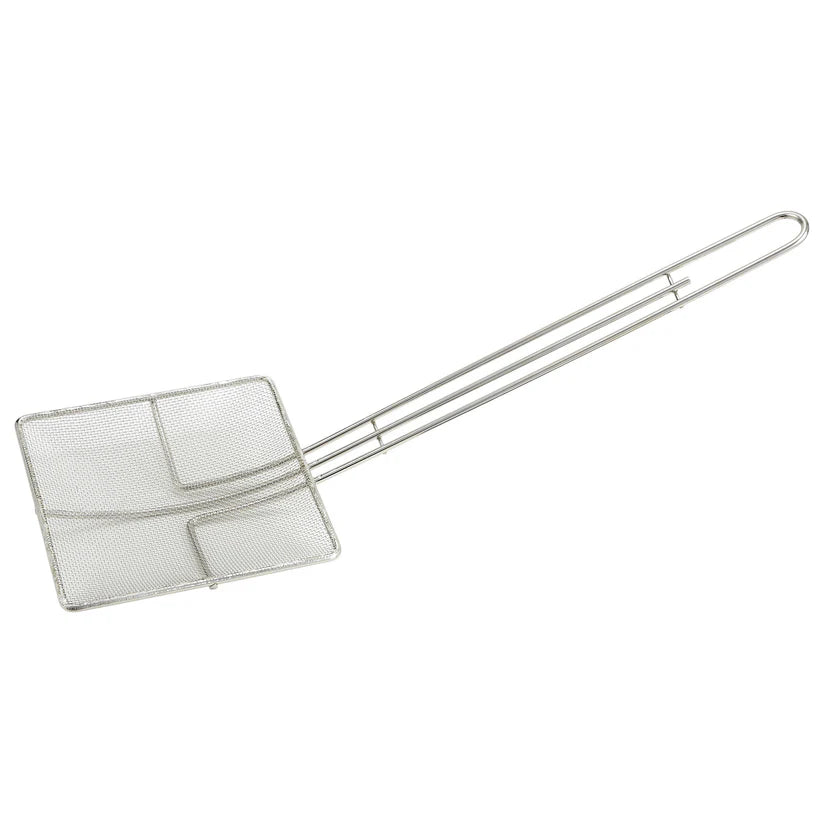 WINCO - Espumadera de Malla Cuadrada en Acero Niquelado - 50.8 cm (20