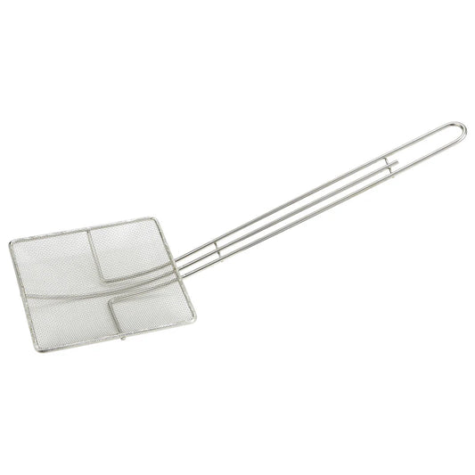 WINCO - Espumadera de Malla Cuadrada en Acero Niquelado - 50.8 cm (20") - SCF-6S