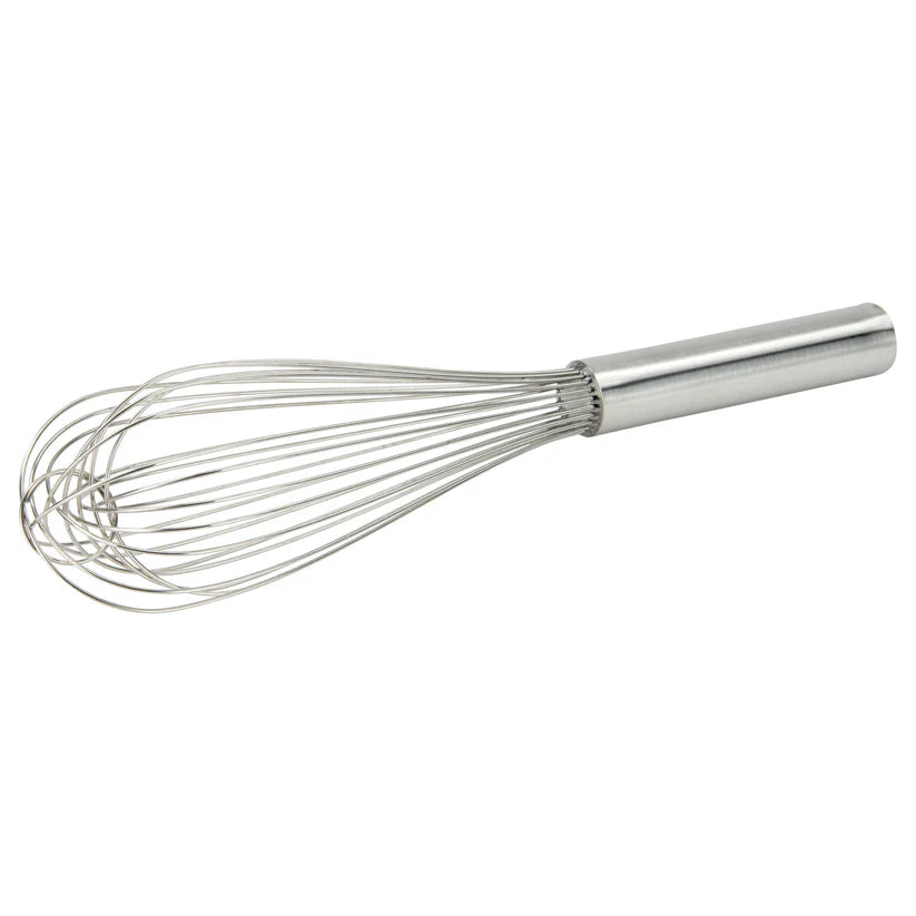 WINCO - Batidor de Alambre Tipo Piano en Acero Inoxidable - 25.4 cm (10