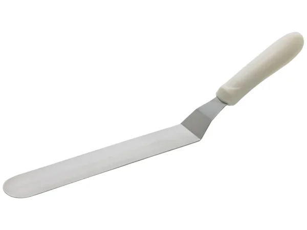 172348959c3a7090ce7879d2d69ca0c20f01c8dd Espátula Angular de Pastelería Winco TWPO-9 de Acero Inoxidable (Hoja de 8 1/2") / (Aprox. 21.6 cm)