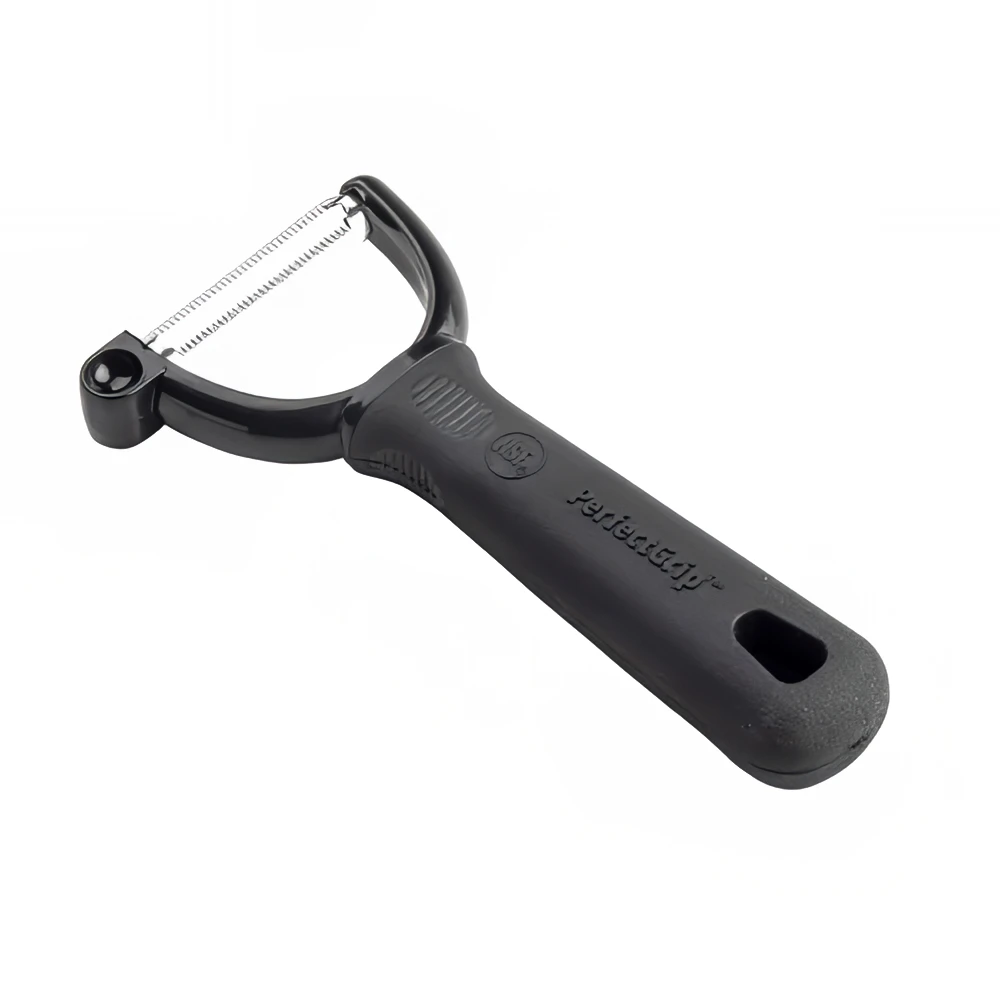 229-10987 Pelador en Forma de "Y" Tablecraft 10987 con Borde Dentado y Mango Ergonómico (Soft Grip) / 15 cm (6 pulgadas)