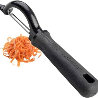 Pelador Recto Ergonómico con Borde Dentado Tablecraft 10980 (Soft Grip)