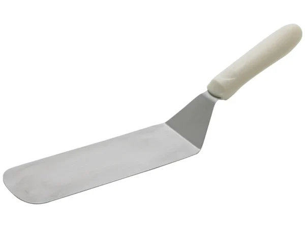 ced13f431f08fa6299d94a1e888341fe786e17ef Espátula Volteadora Larga Winco TWP-90 de Acero Inoxidable (8 1/4" x 2 7/8") / (Aprox. 21 cm x 7.3 cm)