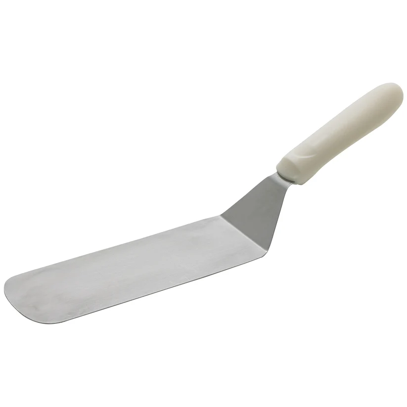 ced13f431f08fa6299d94a1e888341fe786e17ef Espátula Volteadora Larga Winco TWP-90 de Acero Inoxidable (8 1/4" x 2 7/8") / (Aprox. 21 cm x 7.3 cm)